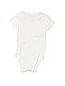 Carter's 100% Cotton White Short Sleeve Onesie Size Newborn - photo 2