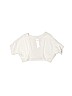 Cherokee 100% Rayon White Cardigan Size 4T - photo 1