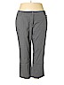 Woman Within 100% Cotton Gray Casual Pants Size 26 - photo 1