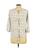 Moa Moa White 3/4 Sleeve Top Size L - photo 2