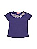 One Kid Solid Purple Short Sleeve T-Shirt Size 5 - photo 1