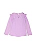 Carter's 100% Cotton Solid Purple Long Sleeve T-Shirt Size 5T - photo 2