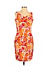 Bob Mackie 100% Silk Orange Casual Dress Size 4 (petite) - photo 1