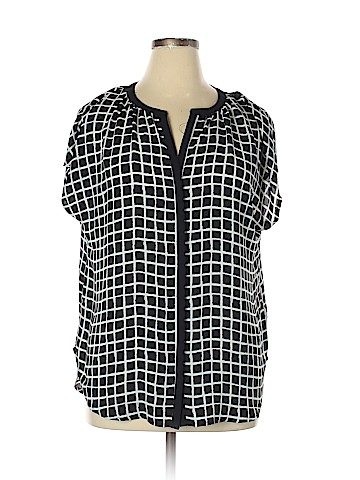 Ava & Viv Short Sleeve Blouse (view 1)