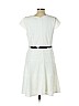 Sharagano White Casual Dress Size 14 - photo 2