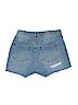H&M 100% Cotton Blue Denim Shorts Size 14 - photo 2