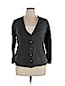 Jones New York Gray Cardigan Size 0X - photo 1