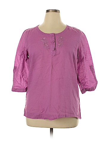 Eddie Bauer 3/4 Sleeve Blouse (view 1)