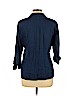 Lafayette 148 New York 100% Linen Blue 3/4 Sleeve Blouse Size 10 - photo 2
