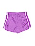 Justice 100% Polyester Purple Athletic Shorts Size 12 - photo 2