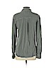 American Eagle Outfitters 100% Viscose Green Long Sleeve Button-Down Shirt Size S - photo 2