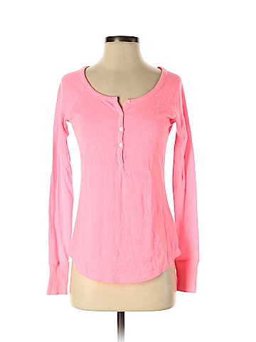 American Eagle Outfitters Long Sleeve Henley (view 1)