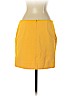 Diane von Furstenberg 100% Polymide Yellow Casual Skirt Size 4 - photo 2