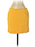 Diane von Furstenberg 100% Polymide Yellow Casual Skirt Size 4 - photo 1