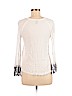 Charlotte Russe 100% Rayon White Long Sleeve Top Size M - photo 2