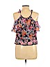 Ella Moss 100% Polyester Pink Sleeveless Blouse Size 12 - photo 2