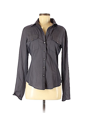 James Perse Long Sleeve Blouse (view 1)