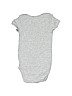 Carter's 100% Cotton Gray Short Sleeve Onesie 0-3 MO / 3 MO - photo 2