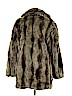 Coldwater Creek 100% Acrylic Tan Faux Fur Jacket Size XL - photo 2