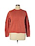 St. John's Bay 100% Cotton Orange Pullover Sweater Size XL - photo 1