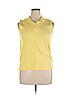 Lilly Pulitzer 100% Cotton Yellow Sleeveless Polo Size XL - photo 1