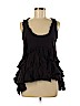 Meadow Rue 100% Cotton Black Sleeveless Blouse Size M (petite) - photo 1