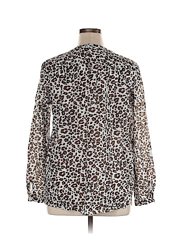 Ann Taylor LOFT Outlet Long Sleeve Blouse (view 2)