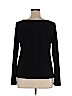 Black Market Black Long Sleeve Top Size XL - photo 2