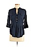 Cocomo Blue 3/4 Sleeve Blouse Size M (petite) - photo 1