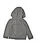 Baby Gap 100% Polyester Gray Fleece Jacket Size 3T - photo 2