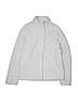 Old Navy 100% Polyester Gray Fleece Jacket Size 14 - photo 1