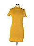 Forever 21 Yellow Casual Dress Size L - photo 1