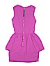 H&M 100% Polyester Purple Casual Dress Size 2 - photo 2