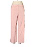 Theory Pink Linen Pants Size 10 - photo 1