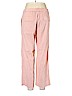 Theory Pink Linen Pants Size 10 - photo 2
