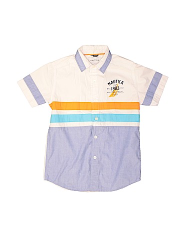 Nautica Short Sleeve Button-Down Shirt (view 1)