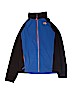 The North Face 100% Polyester Color Block Blue Fleece Jacket Size 18 - 20 - photo 1