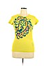 Roxy 100% Cotton Yellow Short Sleeve T-Shirt Size XL - photo 1