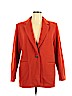 Harve Benard by Benard Holtzman Orange Wool Blazer Size 16 - photo 1