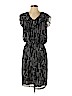 DKNY 100% Rayon Black Casual Dress Size M - photo 1