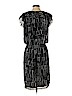 DKNY 100% Rayon Black Casual Dress Size M - photo 2