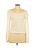 American Eagle Outfitters Ivory Long Sleeve Top Size L - photo 1