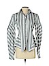 Christian Siriano Gray Long Sleeve Button-Down Shirt Size 2 - photo 1