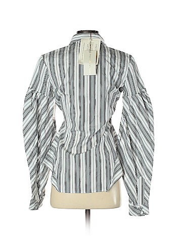 Christian Siriano Long Sleeve Button-Down Shirt (view 2)