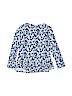 Gymboree 100% Cotton Blue Long Sleeve Top Size 5 - 6 - photo 2