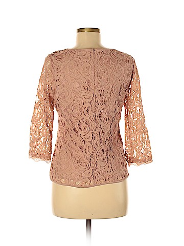 Hailey by Adrianna Papell 3/4 Sleeve Top (view 2)