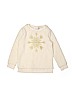 The Children's Place 100% Polyester Graphic Ivory Sweatshirt Size 7 - 8 - photo 1