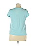Talbots Blue Short Sleeve Top Size XL - photo 2