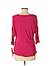 Joseph Ribkoff Pink Short Sleeve Top Size 8 - photo 2