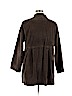 J.jill 100% Cotton Brown Coat Size 1X - photo 2